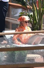 CARA DELEVINGNE on the Set of a Christian Dior Photoshoot in Portofino 06/07/2022