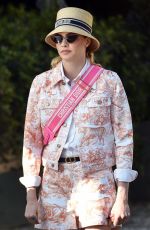 CARA DELEVINGNE on the Set of a Christian Dior Photoshoot in Portofino 06/07/2022