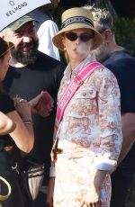 CARA DELEVINGNE on the Set of a Christian Dior Photoshoot in Portofino 06/07/2022
