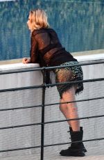 CARA DELEVINGNE on the Set of Christian Dior Photoshoot in Portofino 06/06/2022