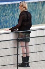 CARA DELEVINGNE on the Set of Christian Dior Photoshoot in Portofino 06/06/2022