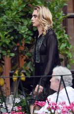 CARA DELEVINGNE on the Set of Christian Dior Photoshoot in Portofino 06/06/2022