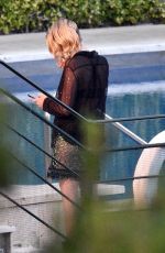 CARA DELEVINGNE on the Set of Christian Dior Photoshoot in Portofino 06/06/2022