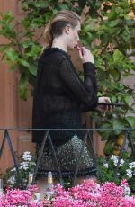 CARA DELEVINGNE on the Set of Christian Dior Photoshoot in Portofino 06/06/2022
