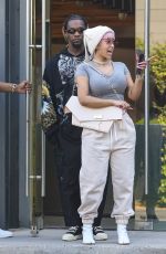 CARDI B Out Shopping at H.Lorenzo on Melrose Avenue in West Hollywood 06/08/2022