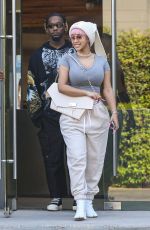 CARDI B Out Shopping at H.Lorenzo on Melrose Avenue in West Hollywood 06/08/2022