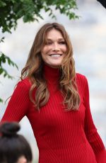 CARLA BRUNI at Alexandre Mattiussi Fashion Show in Paris 06/23/2022
