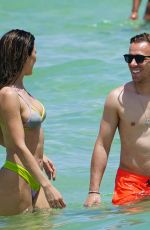 CAROLINA MIARELLI in Bikini at a Beach in Miami 06/12/2022