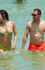 CAROLINA MIARELLI in Bikini at a Beach in Miami 06/12/2022