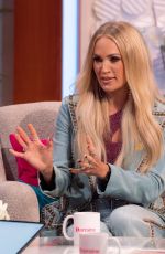 CARRIE UNDERWOOD at Lorraine TV Show in London 06/29/2022