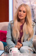 CARRIE UNDERWOOD at Lorraine TV Show in London 06/29/2022
