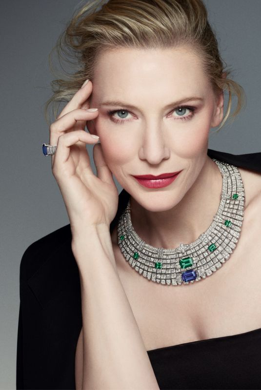 CATE BLANCHETT for Louis Vuitton Spirit High Jewelry 2022 Campaign