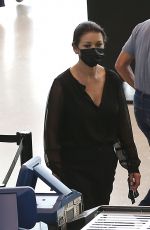 CATHERINE ZETA JONES Arrives at Airport in New Orleans 06/02/2022