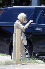 CATHERINE ZETA JONES on the Set of Her New TV Series National Treasure in New Orleans 06/01/2022