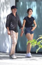 CAYLEE COWAN and Casey Affleck Out in Los Feliz 06/28/2022