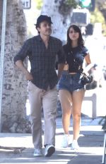CAYLEE COWAN and Casey Affleck Out in Los Feliz 06/28/2022