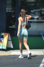 CHANTEL JEFFRIES Out for Smoothie at Earthbar in West Hollywood 06/29/2022