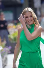 CHARLOTTE HAWKINS Arrives at Classic FM in London 06/23/2022