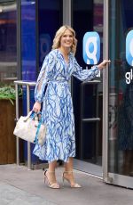 CHARLOTTE HAWKINS Arrives at Global Radio in London 06/30/2022