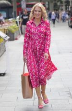 CHARLOTTE HAWKINS at Global Studios in London 06/10/2022