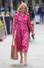 CHARLOTTE HAWKINS at Global Studios in London 06/10/2022