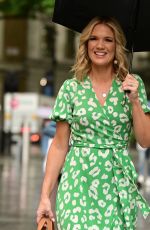 CHARLOTTE HAWKINS Out and About in London 06/29/2022