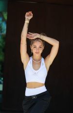CHARLY JORDAN at Alo Summer House in Beverly Hills 06/16/2022