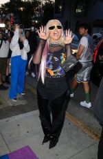 CHRISTINA AGUILERA at Xtina Pride 2022 Pop Up in West Hollywood 06/08/2022