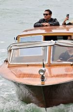 CHRISTINA INVERNIZZI at a Taxi Boat in Venice 05/30/2022