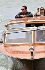 CHRISTINA INVERNIZZI at a Taxi Boat in Venice 05/30/2022