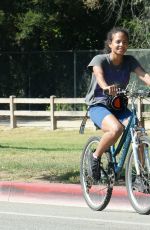 CHRISTINA MILIAN at a Bike Ride at Griffith Park in Los Angeles 06/13/2022