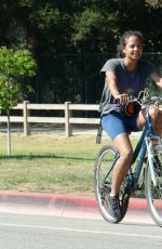 CHRISTINA MILIAN at a Bike Ride at Griffith Park in Los Angeles 06/13/2022