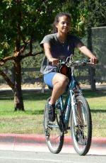 CHRISTINA MILIAN at a Bike Ride at Griffith Park in Los Angeles 06/13/2022