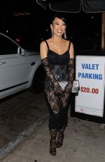 CHRISTINE CHIU Arrives at Dolce & Gabbana Eent at Olivetta Restaurant in West Hollywood 06/09/2022