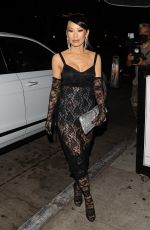 CHRISTINE CHIU Arrives at Dolce & Gabbana Eent at Olivetta Restaurant in West Hollywood 06/09/2022