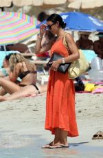 CHRISTINE LAMPARD Out at a Beach in Formentera 06/15/2022