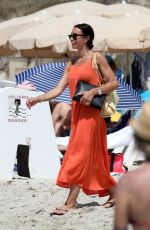 CHRISTINE LAMPARD Out at a Beach in Formentera 06/15/2022
