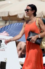 CHRISTINE LAMPARD Out at a Beach in Formentera 06/15/2022
