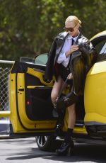 CHRISTINE QUINN Arrives at London Hotel in West Hollywood 06/08/2022