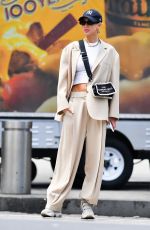 CHRISTINE QUINN Heading to Columbus Circle in New York 06/28/2022