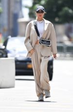 CHRISTINE QUINN Heading to Columbus Circle in New York 06/28/2022