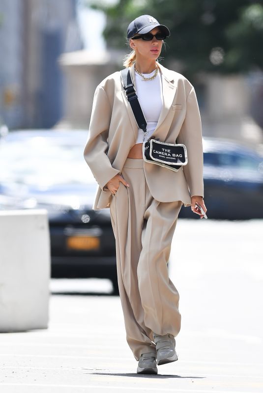 CHRISTINE QUINN Heading to Columbus Circle in New York 06/28/2022
