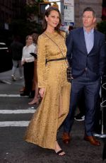 CHRISTY TURLINGTON Arrives at Chanel Dinner at Tribeca Film Festival in New York 06/13/2022