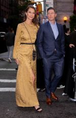 CHRISTY TURLINGTON Arrives at Chanel Dinner at Tribeca Film Festival in New York 06/13/2022