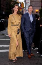 CHRISTY TURLINGTON Arrives at Chanel Dinner at Tribeca Film Festival in New York 06/13/2022