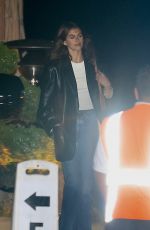 CINDY CRAWFORD and KAIA GERBER Leaves Family Dinner at Nobu in Malibu 05/31/2022