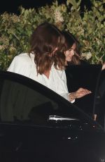 CINDY CRAWFORD and KAIA GERBER Leaves Family Dinner at Nobu in Malibu 05/31/2022