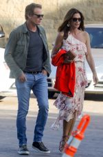 CINDY CRAWFORD and Rande Gerber Arrives at Nobu Restaurant in Malibu 06/21/2022