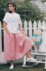 CINDY CRWFORD and CHRISTY TURLINGTON in Bloomingdale