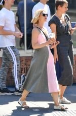CLAIRE DANES Out for a Coffee with a Friend in New York 06/08/2022